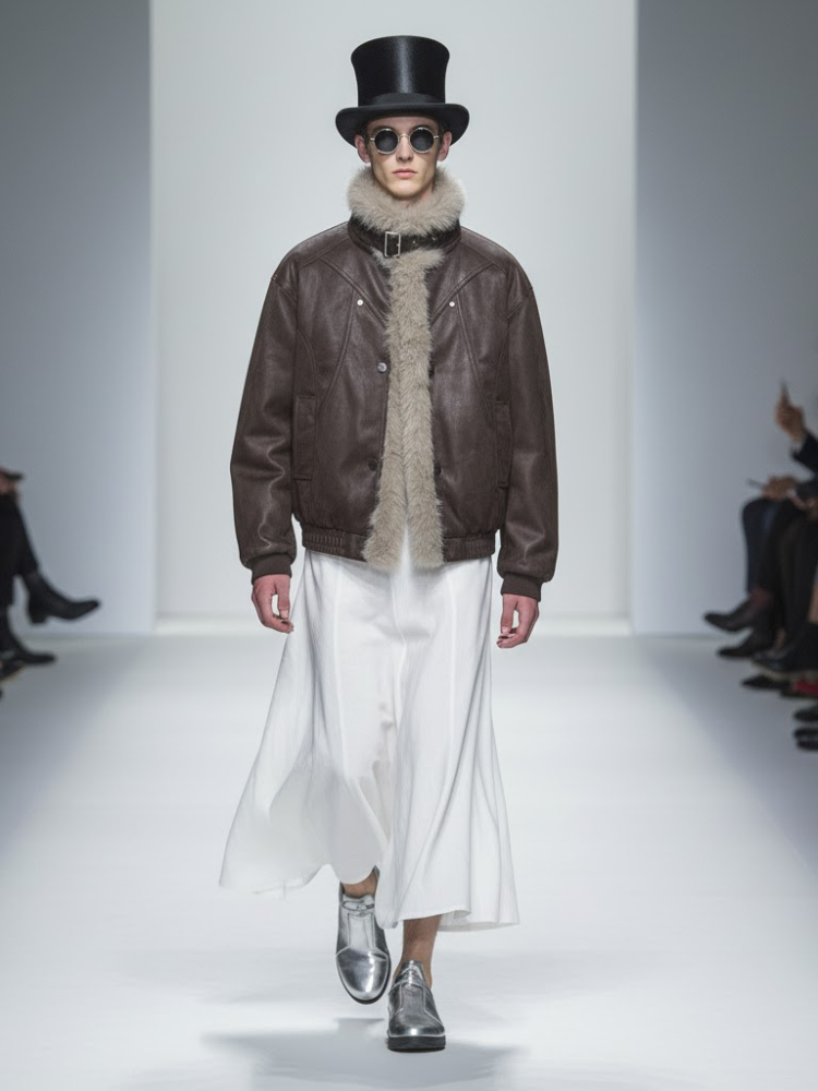 WEST VILLAGE Men's Jacket Fashion Week Collection BYMANYC ® New York - Image 6